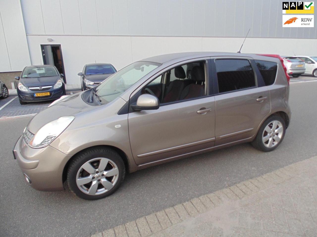 Nissan Note - 1.6 Life MET AIRCO TREKHAAK 2008 - AutoWereld.nl