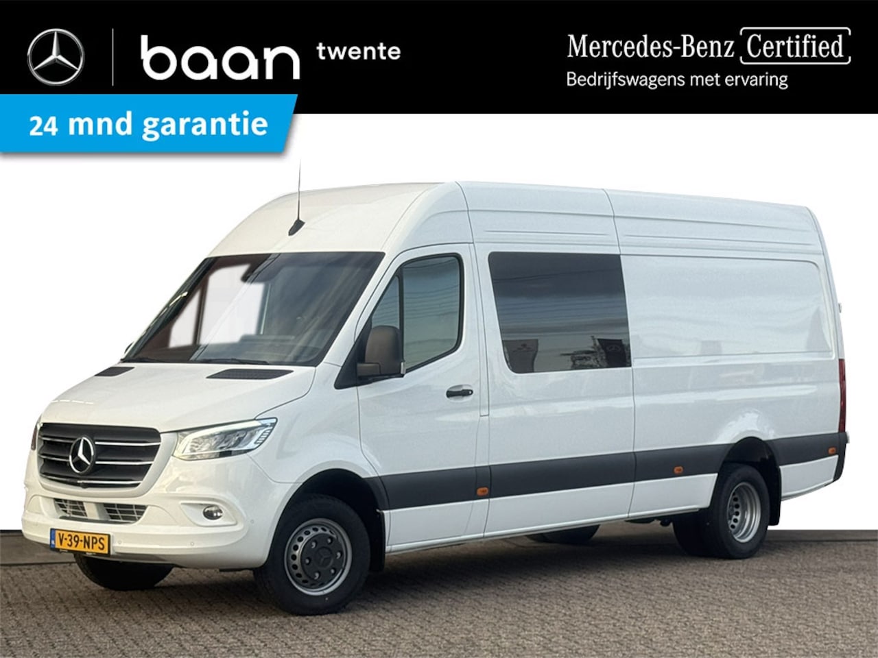 Mercedes-Benz Sprinter - 515 L3H2 DC | Distronic | 360° Camera | LED | 3,5t Trekhaak | Certified 24 mnd garantie - AutoWereld.nl