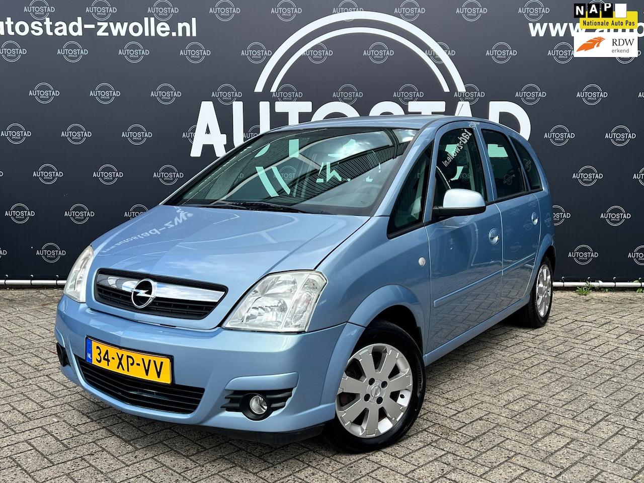 Opel Meriva - 1.6-16V Temptation NL-Auto/2e Eigenaar/NAP/APK/Airco - AutoWereld.nl