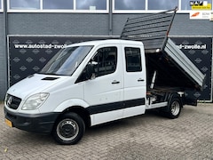 Mercedes-Benz Sprinter - 510 2.2 CDI 366 DC kipper Openlaadbak 7 zits NL-Auto/1ste Eigenaar/NAP/APK/Kantel Bak