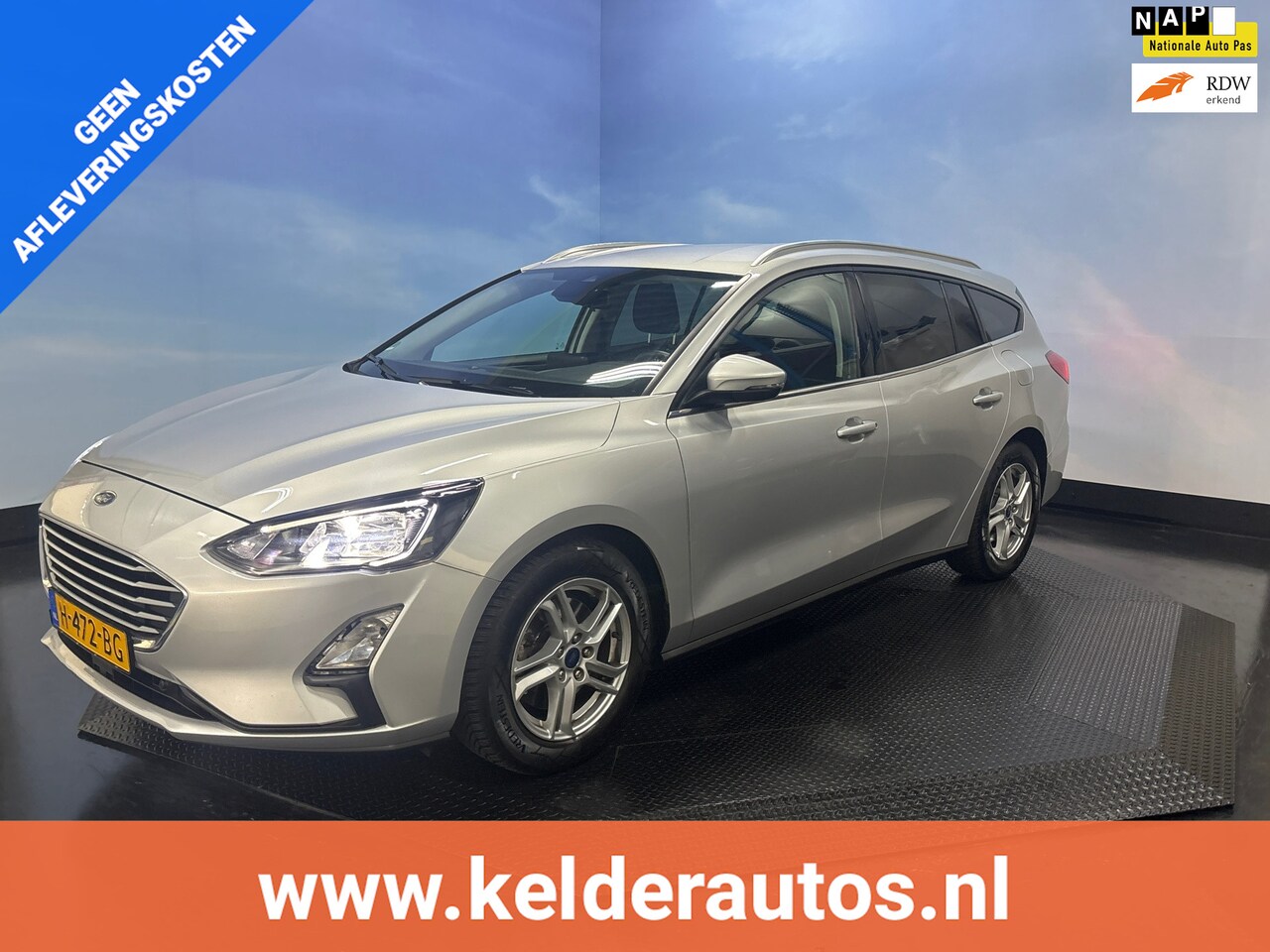 Ford Focus Wagon - 1.0 EcoBoost Trend Edition Business Navi | Airco | Cruise | PDC - AutoWereld.nl
