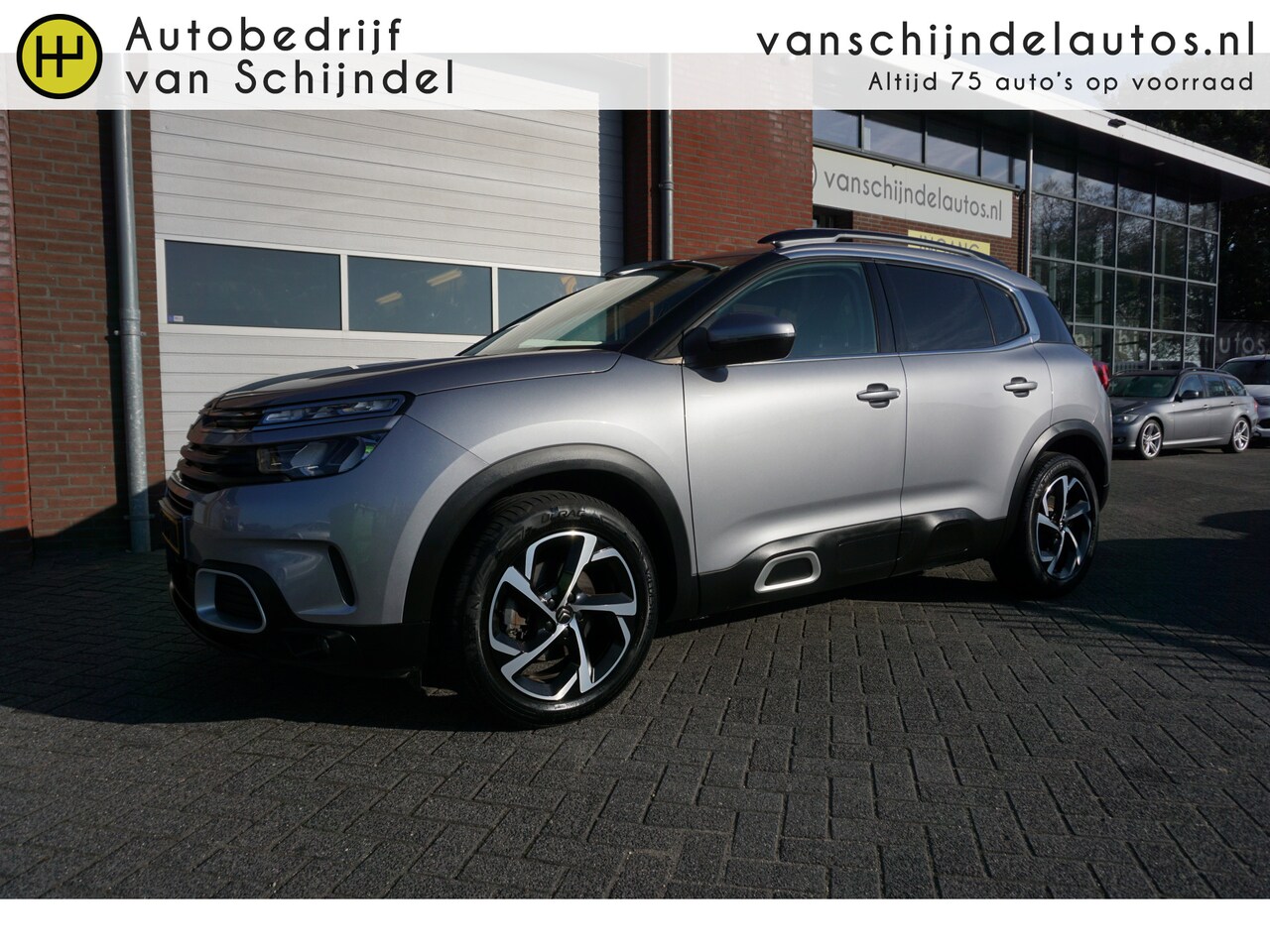 Citroën C5 Aircross - 1.2 PURETECH 131PK AUTOMAAT SHINE 5P 5STOELEN CAMERA 18INCH 1/2LEDER ANDROID/APPLECARPLAY - AutoWereld.nl