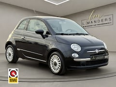Fiat 500 - 0.9 TwinAir Lounge 2012 ZWART | Panoramadak | Airco | NL