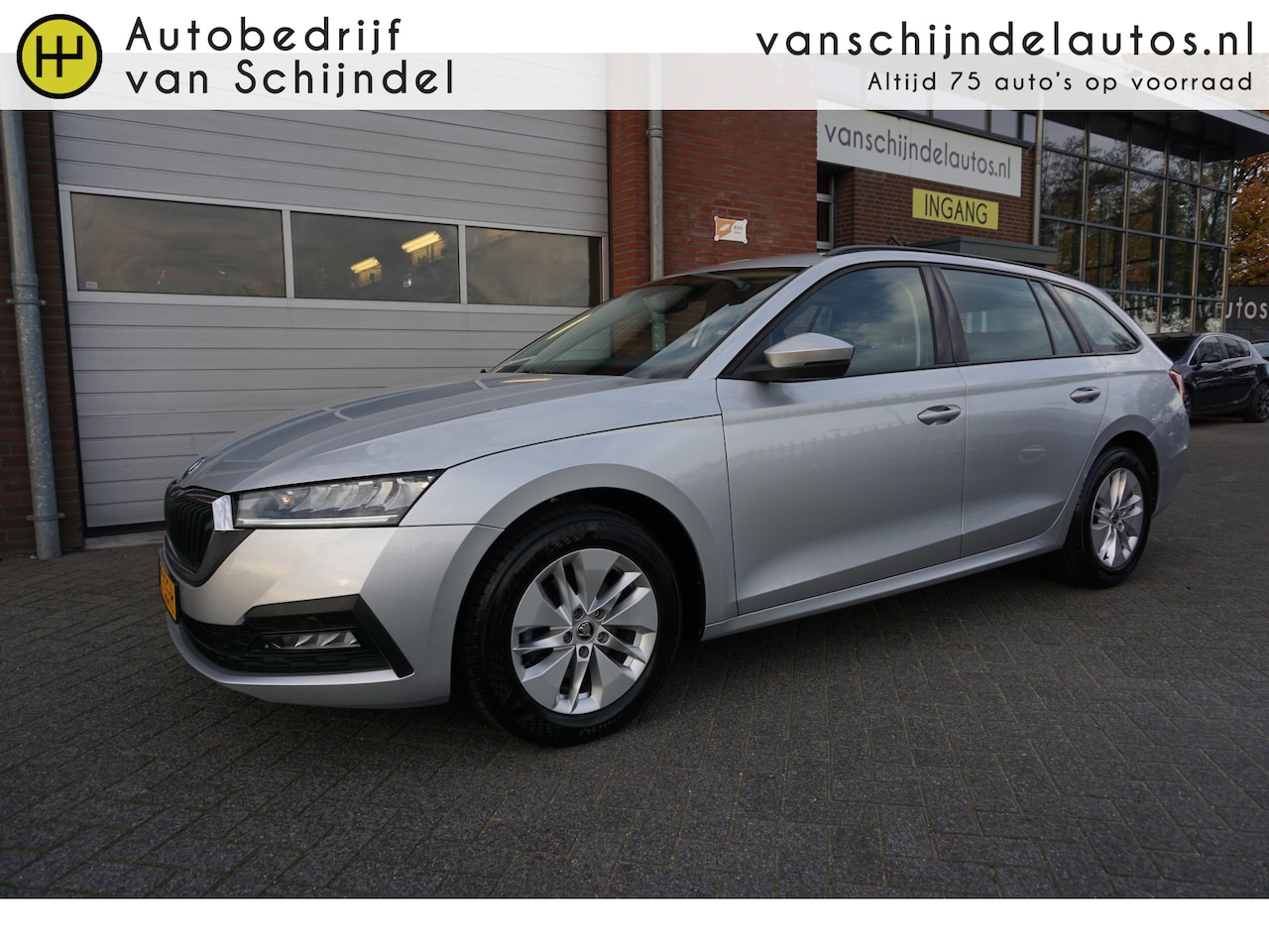 Skoda Octavia Combi - 1.5 E-TSI 150PK E-TECH ACT AUG 2022 CAMERA FULL LED ANDROID/APPLECARPLAY NAVI CLIMA CRUISE - AutoWereld.nl