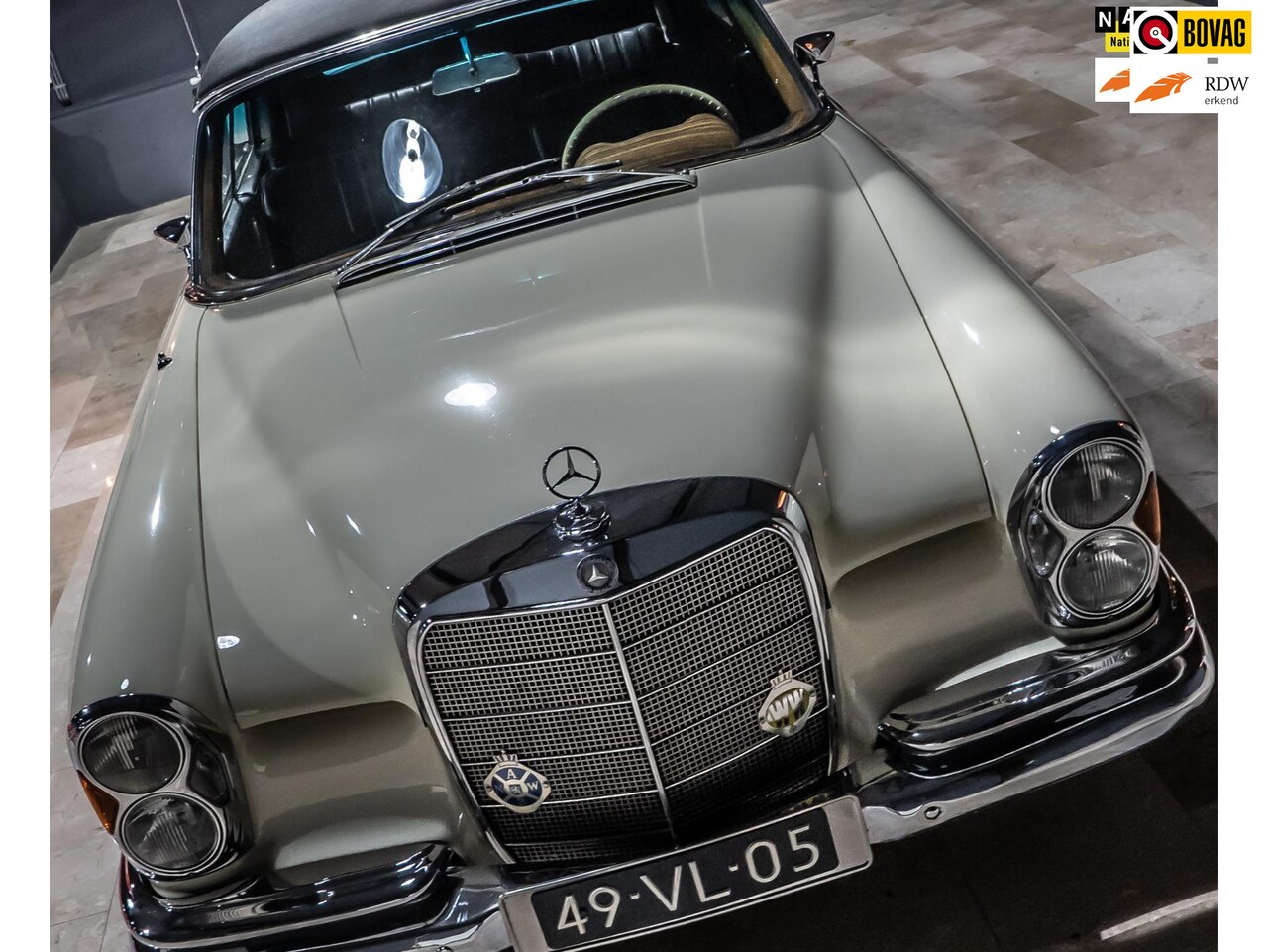 Mercedes-Benz SL-klasse Cabrio - 250SE Zeer goede Orginele staat (InterClassics normering) - AutoWereld.nl
