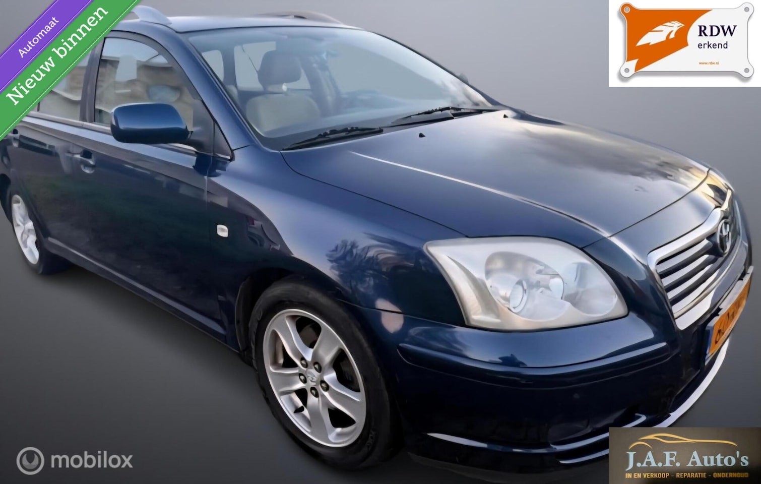 Toyota Avensis Wagon - 2.0 VVTi Automaat! Airco cruise Nw APK! - AutoWereld.nl