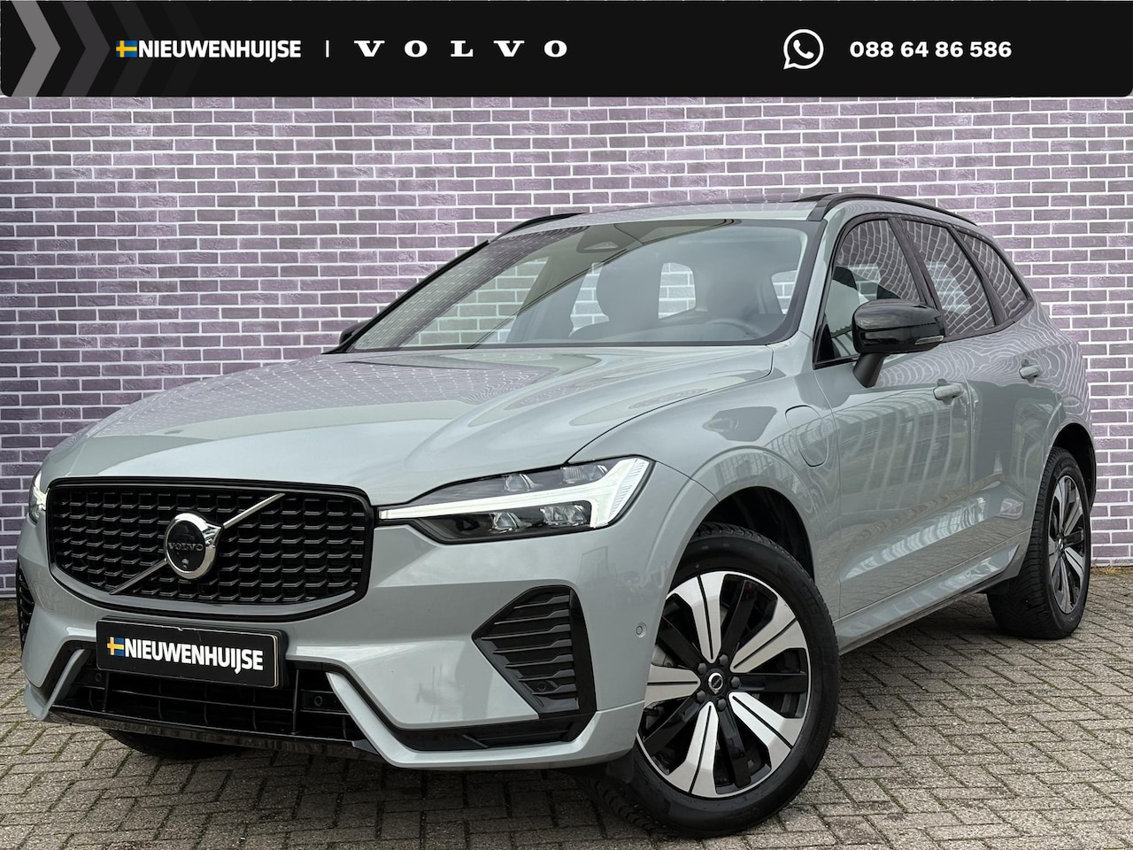 Volvo XC60 - 2.0 T6 Plug-in hybrid AWD Plus Dark | Adaptieve cruise control | 360° camera | Trekhaak | - AutoWereld.nl