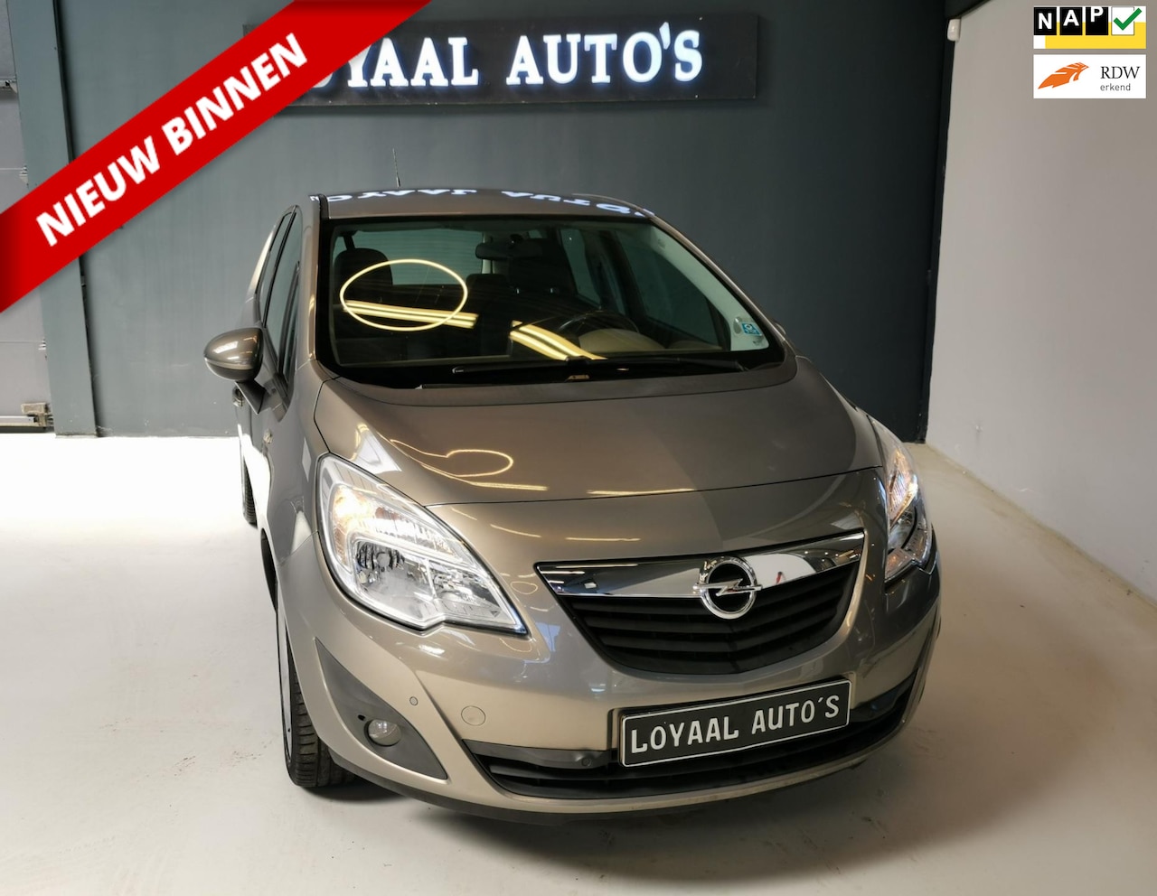 Opel Meriva - 1.4 Turbo Edition | NAVI | AIRCO | CRUISE | TREKHAAK | PDC | NAP | APK. - AutoWereld.nl