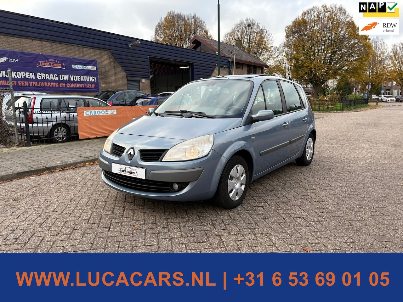Renault Scénic - 1.6-16V Business Line 2X SLEUTEL + BOEKJES! NIEUWE APK! - AutoWereld.nl