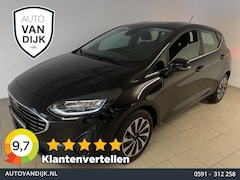 Ford Fiesta - 1.0 EcoBoost Hybrid Titanium X 125PK MILD HYBRID AIRCO NAVI CRUISE APPLE CARPLAY VELGEN NI
