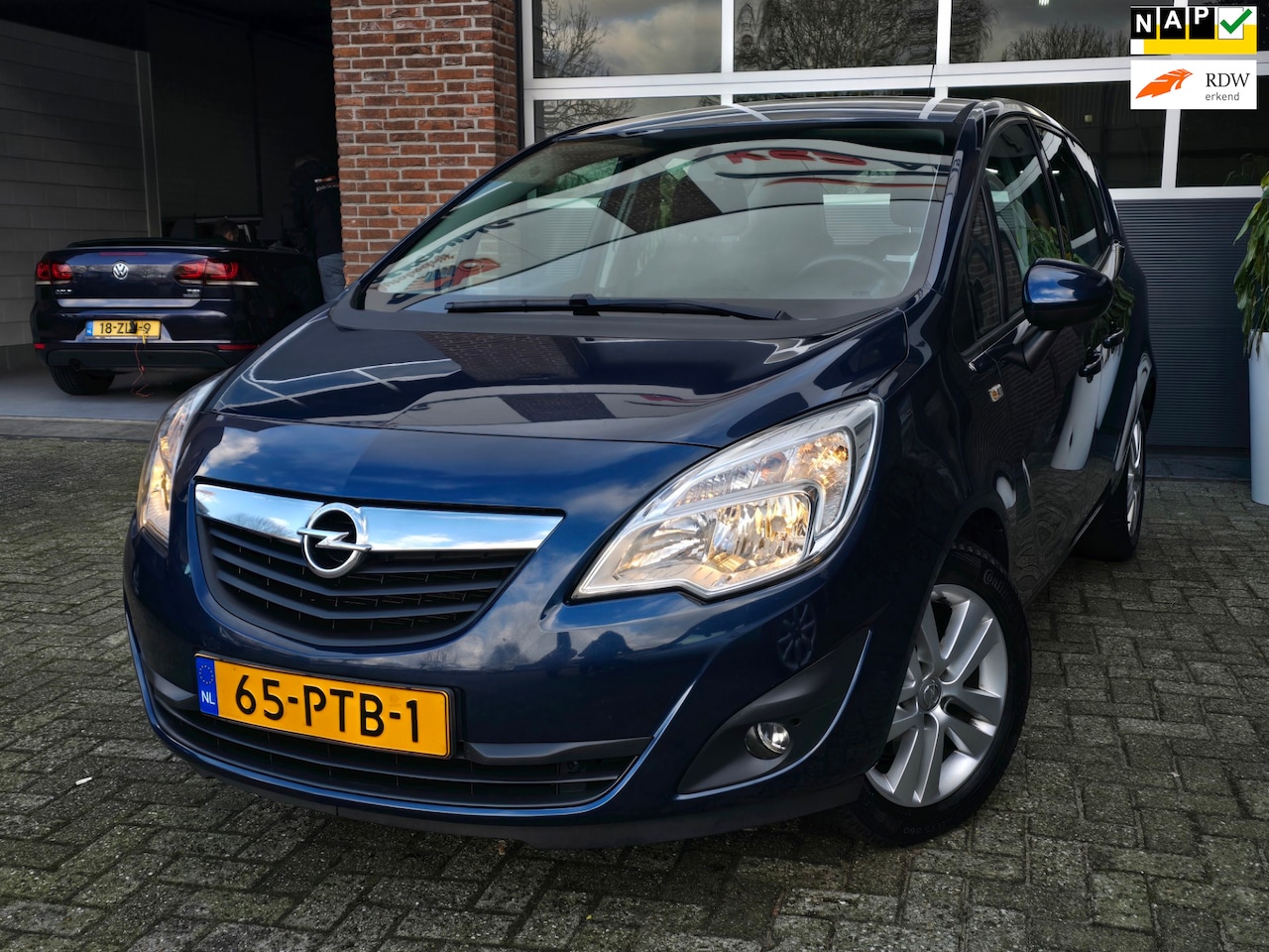 Opel Meriva - 1.4 Edition Apk|Cruise |Airco |laag km |Trekhaak - AutoWereld.nl