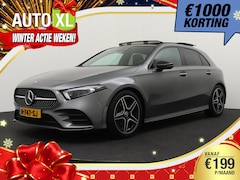 Mercedes-Benz A-klasse - 180 Aut. AMG Night-Pakket Pano-dak Memory Camera