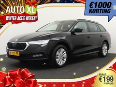 Skoda Octavia Combi - 1.0 e-TSI Business+ Adapt.Cruise+Stuurhulp Stoelverw. 1k