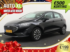 Ford Fiesta - 1.0 125 PK Hybrid Titanium Stuur+Stoelverw. Climate Sportstoelen 0.5k