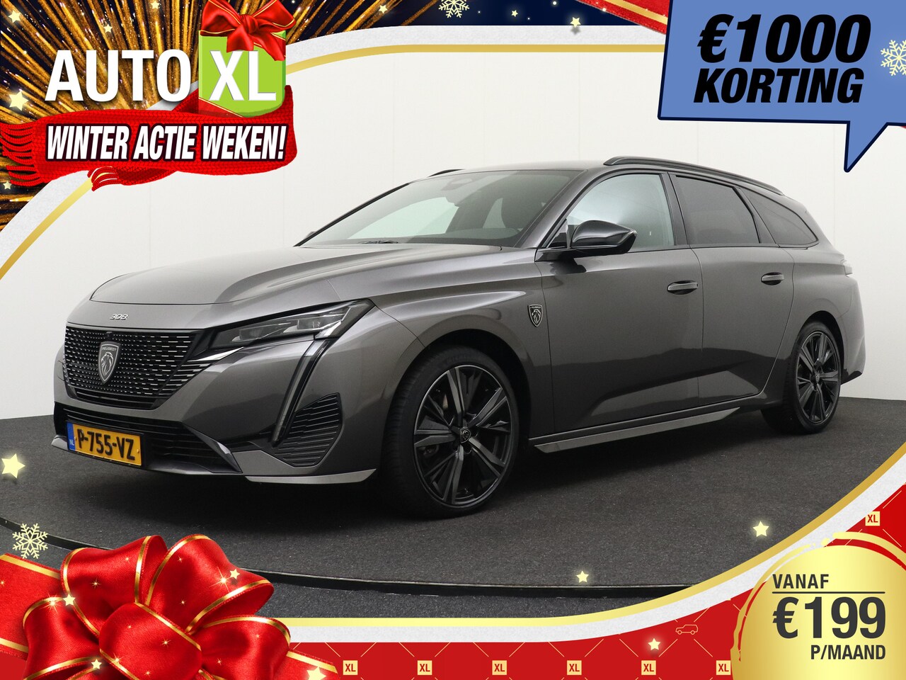 Peugeot 308 SW - 1.2T 130 PK Aut. GT Massage/Memory 18'LMV Dodehoek Adapt.Cruise 1k - AutoWereld.nl