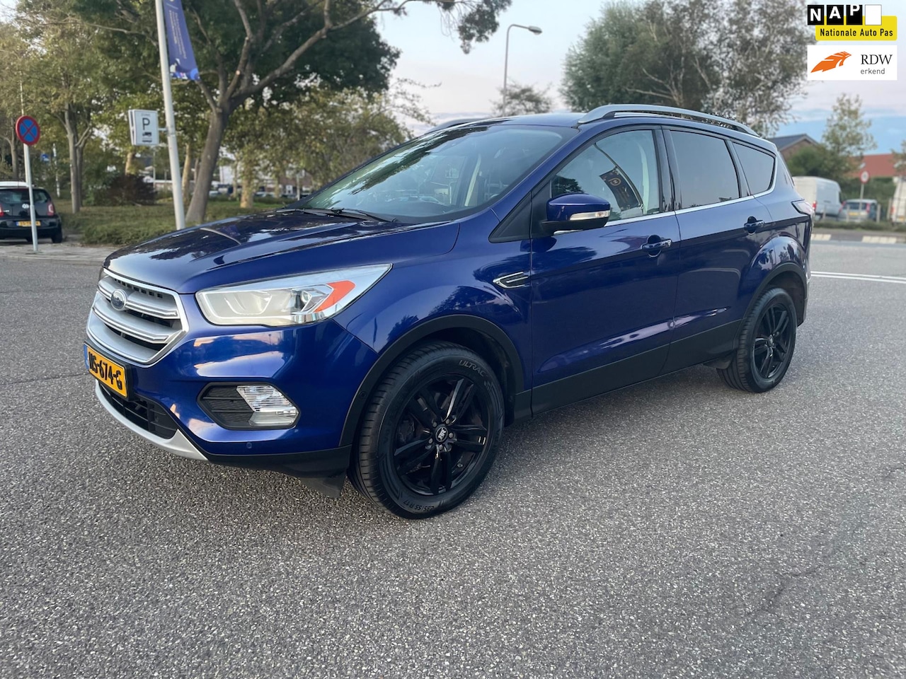 Ford Kuga - 1.5 EcoBoost Titanium / 1e.eigenaar / leder/ airco / cruise.control / lmv / pdc / elek.pak - AutoWereld.nl