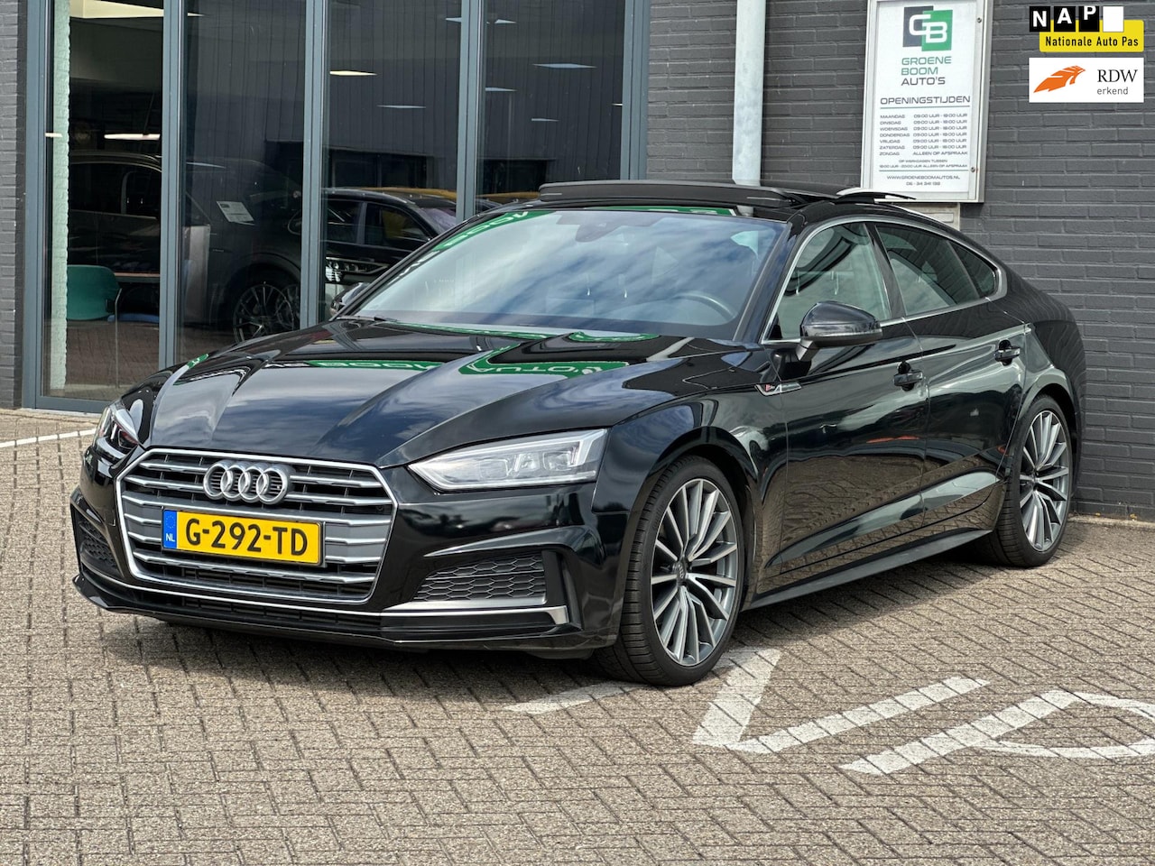 Audi A5 Sportback - 40 TFSI Sport S-line Edition/2E EIG/PANO-DAK/NL-AUTO NAP!! - AutoWereld.nl
