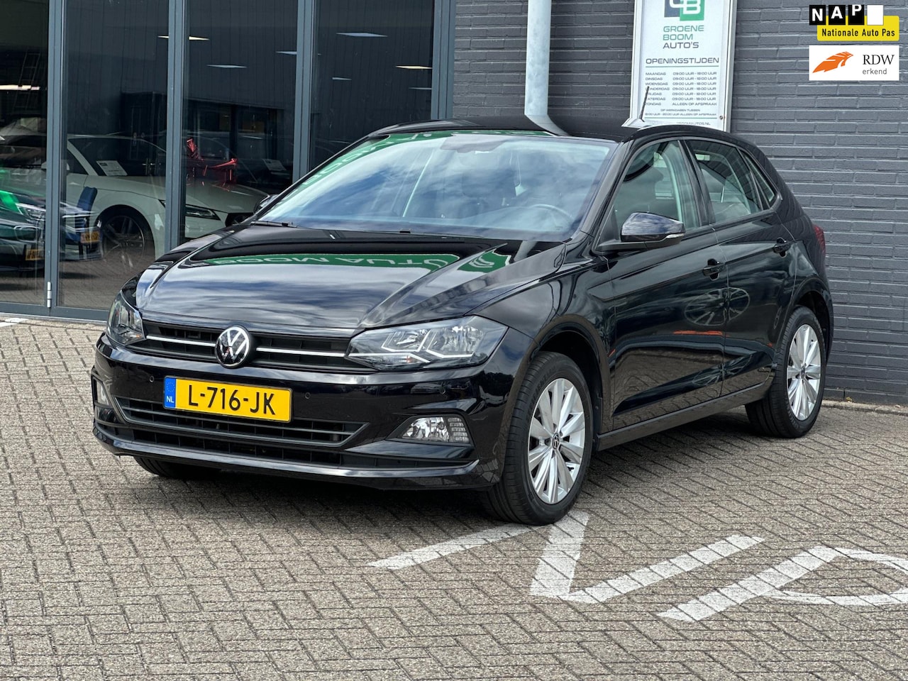 Volkswagen Polo - 1.0 TSI Comfortline Business/CARPLAY/PARKEERSENSOR/NAVI/NL-AUTO NAP!! - AutoWereld.nl