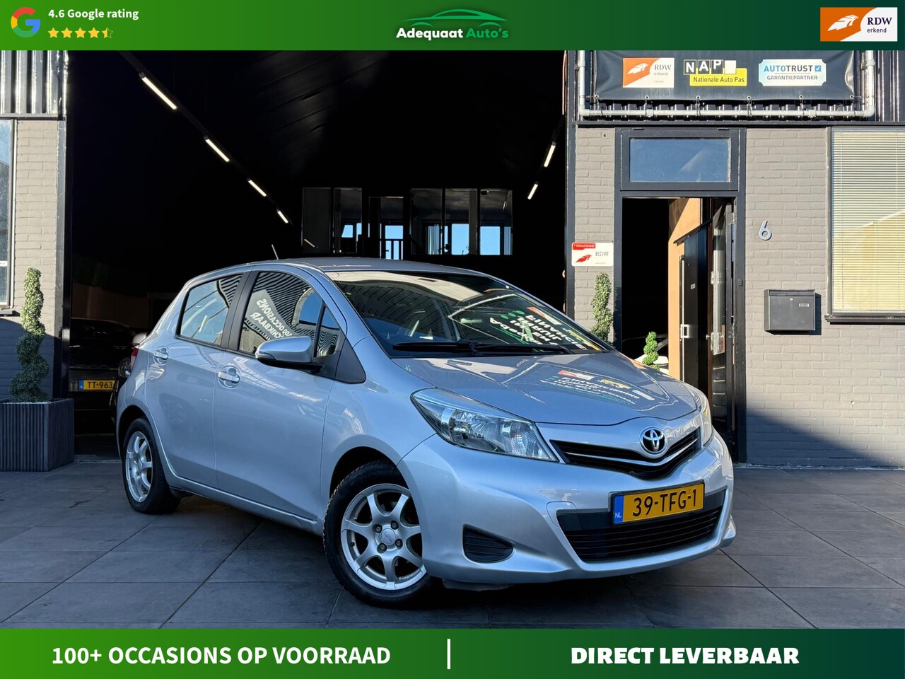 Toyota Yaris - 1.0 VVT-i Aspiration|APK|NAP|Camera|Trekhaak - AutoWereld.nl