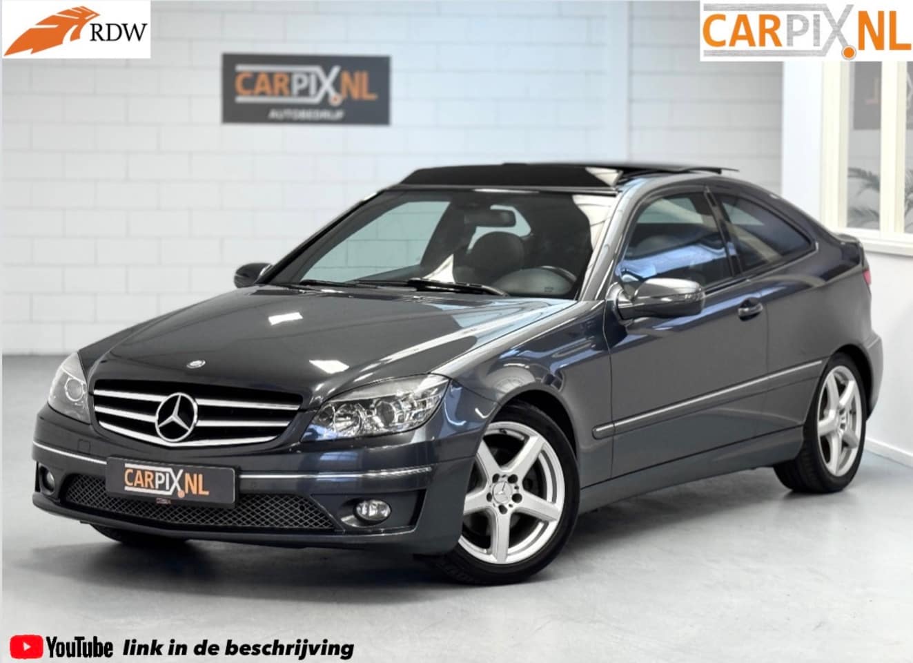Mercedes-Benz CLC-klasse - 200 K. 2010 Facelift, Pano, Leder - AutoWereld.nl