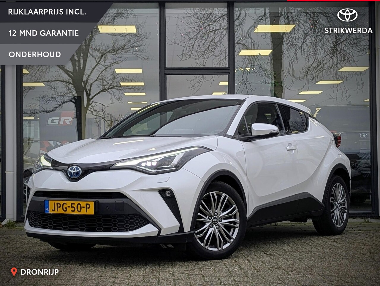 Toyota C-HR - 1.8 Hybrid Executive | Stoel- stuurverw. | BSM | ACC | PDC V+A | Half-leer | Full-Led | Pe - AutoWereld.nl