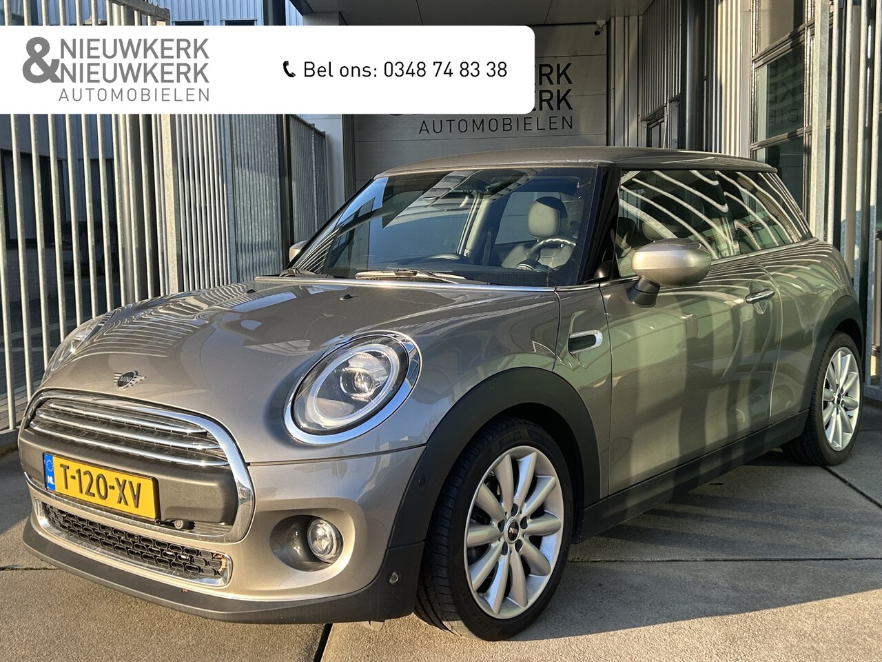 MINI One - Mini 1.5 Chili | AUTOMAAT | LEDER | CARPLAY/ANDROID | NAVI | CRUISE CONTROL | LMV 17'' | P - AutoWereld.nl