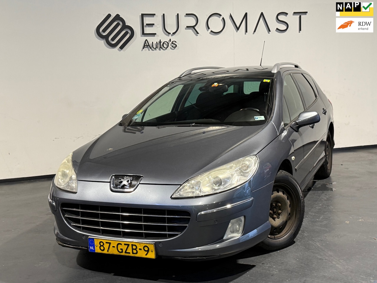 Peugeot 407 SW - 1.8 ST Pack Business Intro Navi Airco Cruise Pdc Nieuwe Apk - AutoWereld.nl