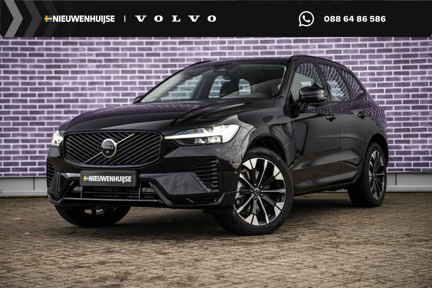 Volvo XC60 - 2.0 T6 Plug-in hybrid AWD Ultra Dark | Facelift | Trekhaak | 360 Camera | Panoramadak | Ad - AutoWereld.nl