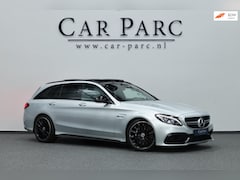 Mercedes-Benz C-klasse Estate - AMG 63 LED/PANORAMADAK/SFEER/LEER+S.VERWARMING+MEMORY/19" LMV/CAM/CRUISE/ECC/12 MDN GARANT