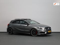 Mercedes-Benz A-klasse - AMG 45 4MATIC 361+PK LED/LEER+S.VERWARMING+MEMORY/19" LMV/CAM/CRUISE/ECC/12 MDN GARANTIE