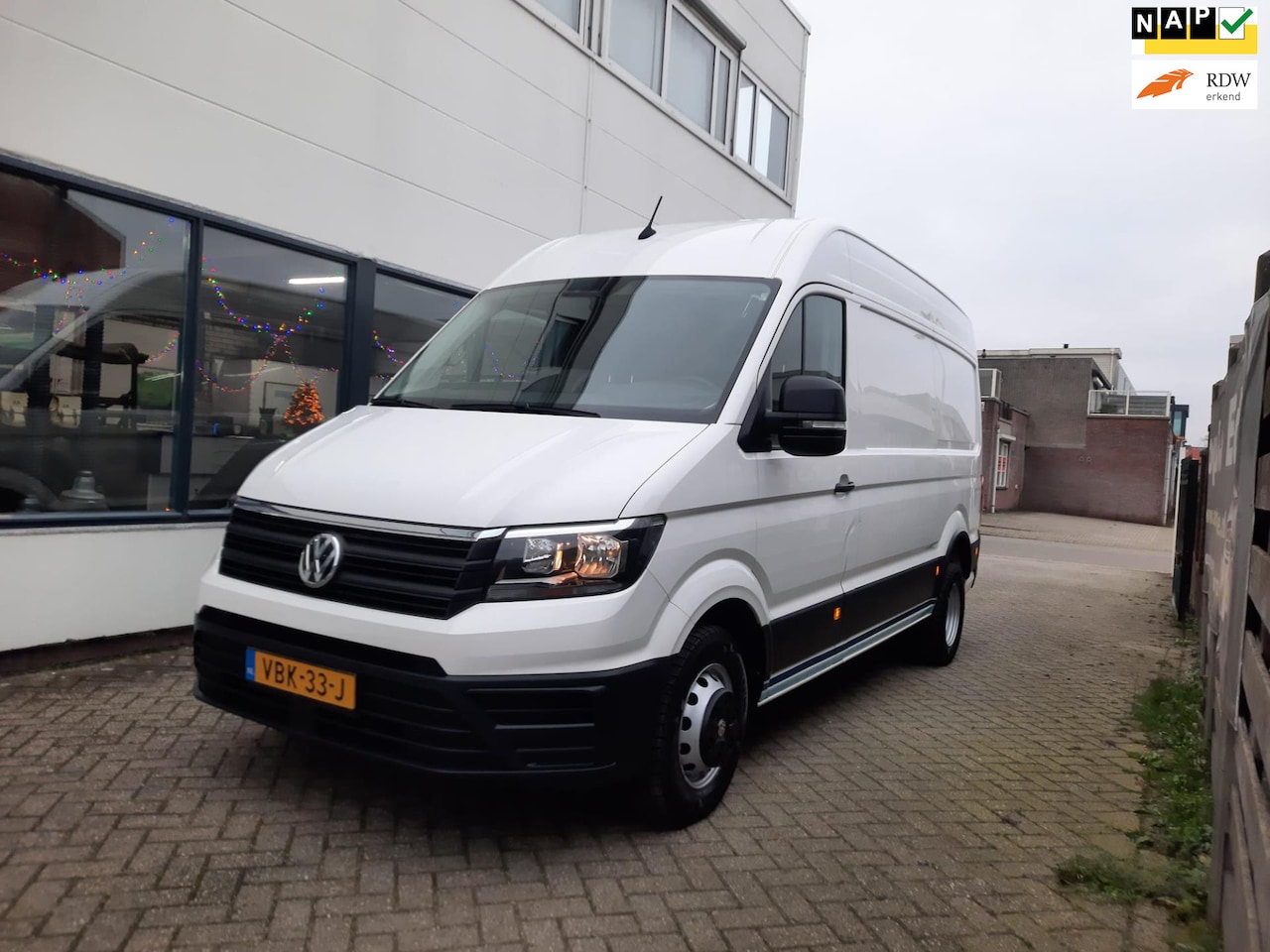 Volkswagen Crafter - 50 2.0 TDI L3H3 DL Highline LUCHTGEVEERDE STOEL AIRCO H3L3 - AutoWereld.nl