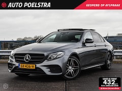 Mercedes-Benz E-klasse - 220 d AMG Panoramadak Soft-Close Luchtvering Burmester HUD Standkachel Widescreen 360 Came