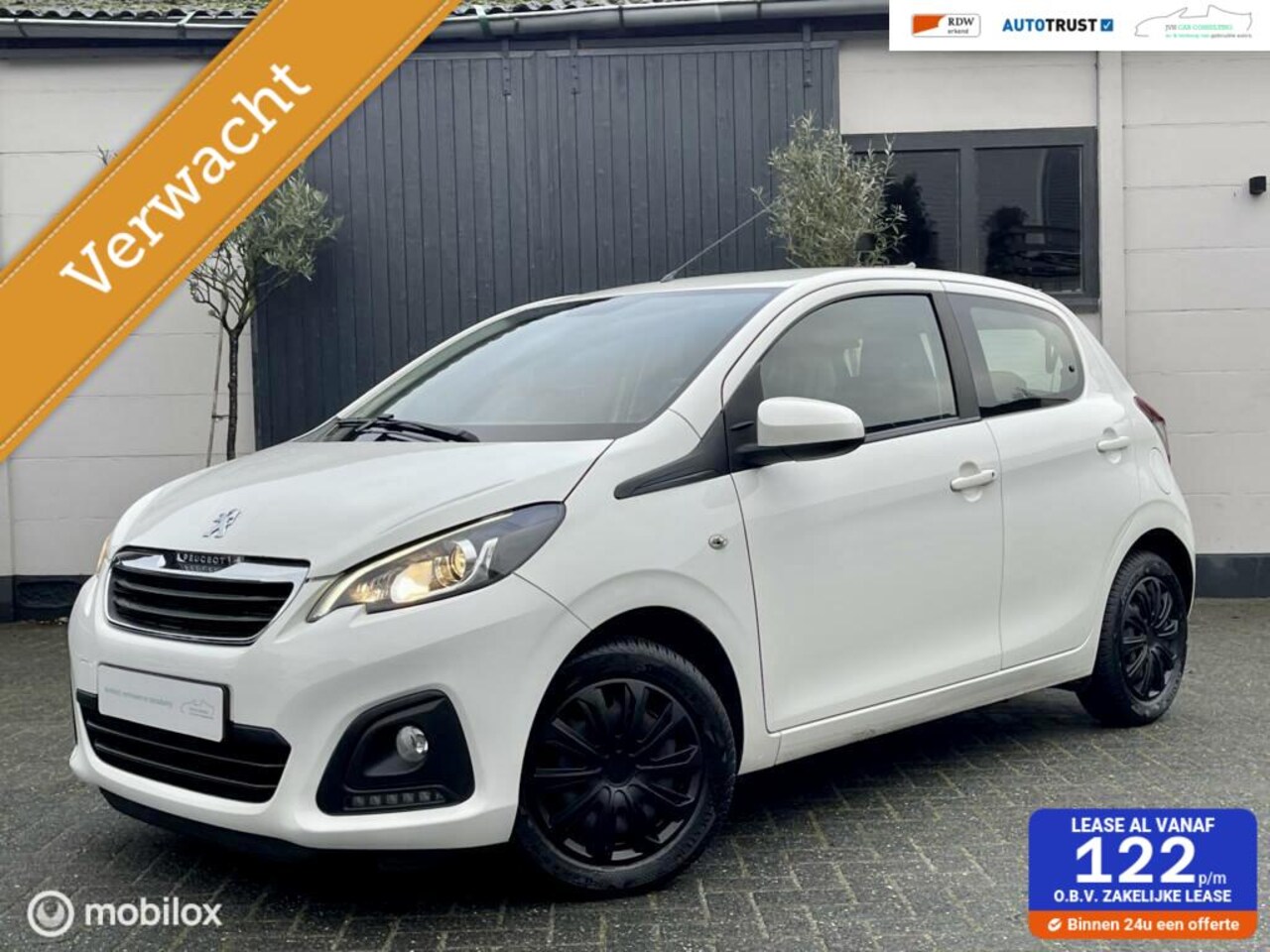 Peugeot 108 - 1.0 e-VTi Active|RIJKLAAR|AC|BTW|CARPLAY|LED|PDC - AutoWereld.nl