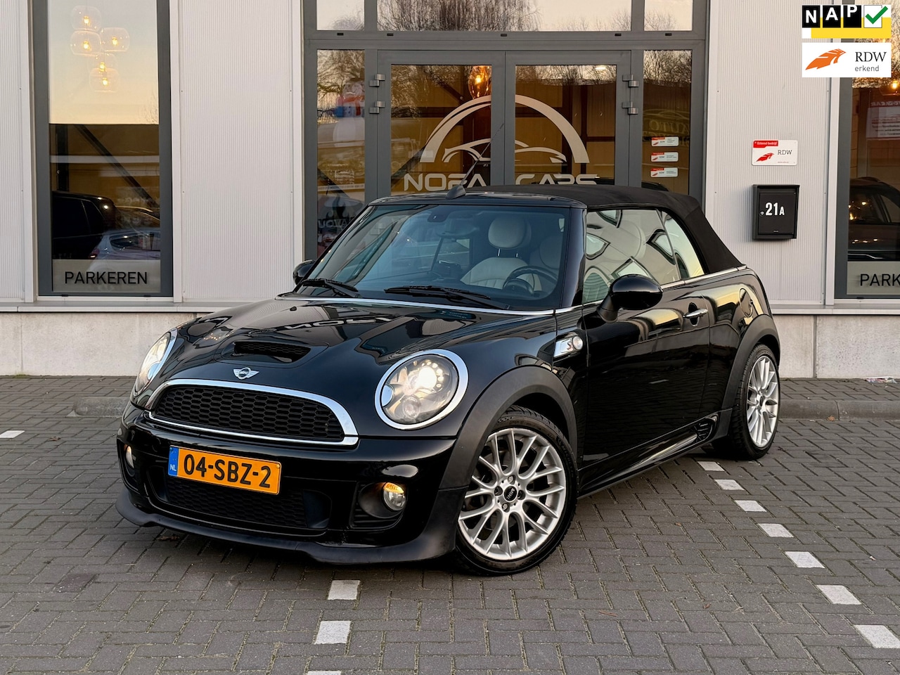 MINI Cabrio - Mini 1.6 Cooper S|Automaat|Navi|Xenon|Pdc|Leer - AutoWereld.nl