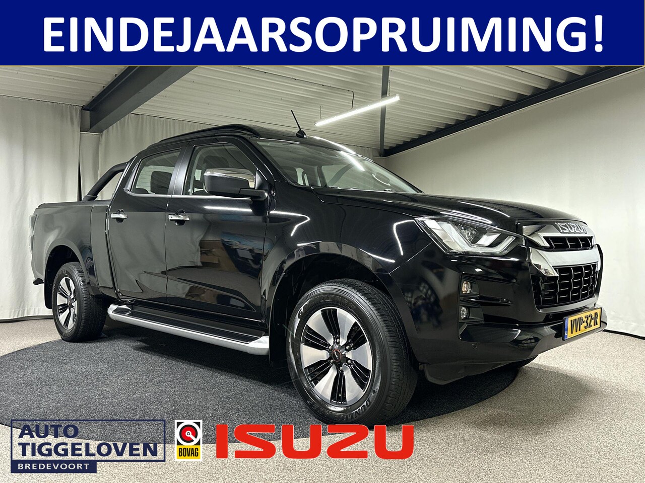 Isuzu D-Max - 1.9 Double Cab lang LSX Automaat | 3500KG Trekhaak | Leder - AutoWereld.nl