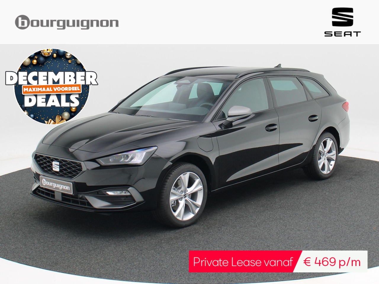 SEAT Leon Sportstourer - FR Business 1.5 TSI eHybrid PHEV 204pk | Trekhaak | Navigatie | Stoelverwarming | Keyless - AutoWereld.nl