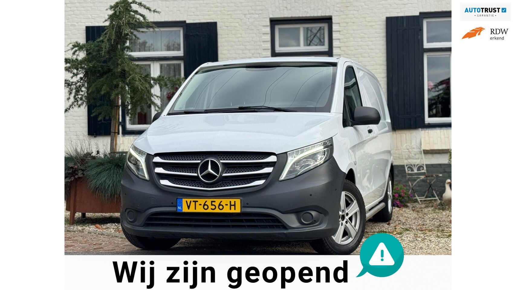 Mercedes-Benz Vito - 111 CDI Functional|Navi|PDC|LED|Trekhaak|3-Persoons| - AutoWereld.nl