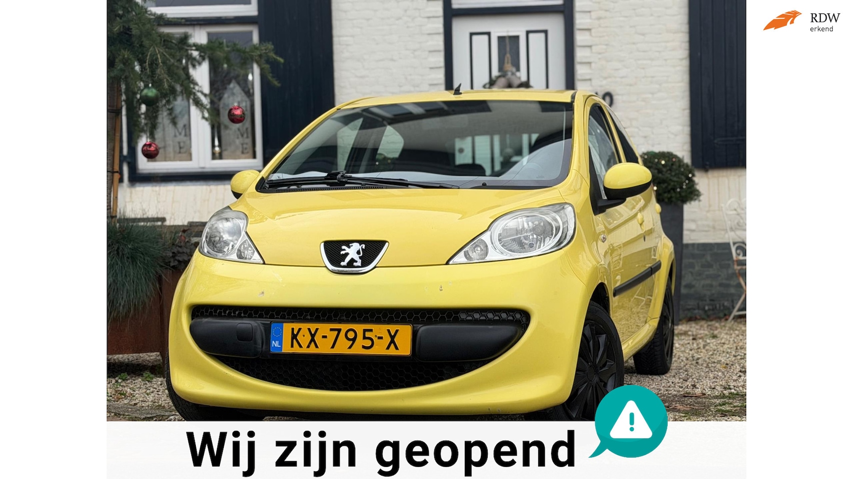 Peugeot 107 - 1.0-12V XR|Elek-ramen|5DRS| - AutoWereld.nl
