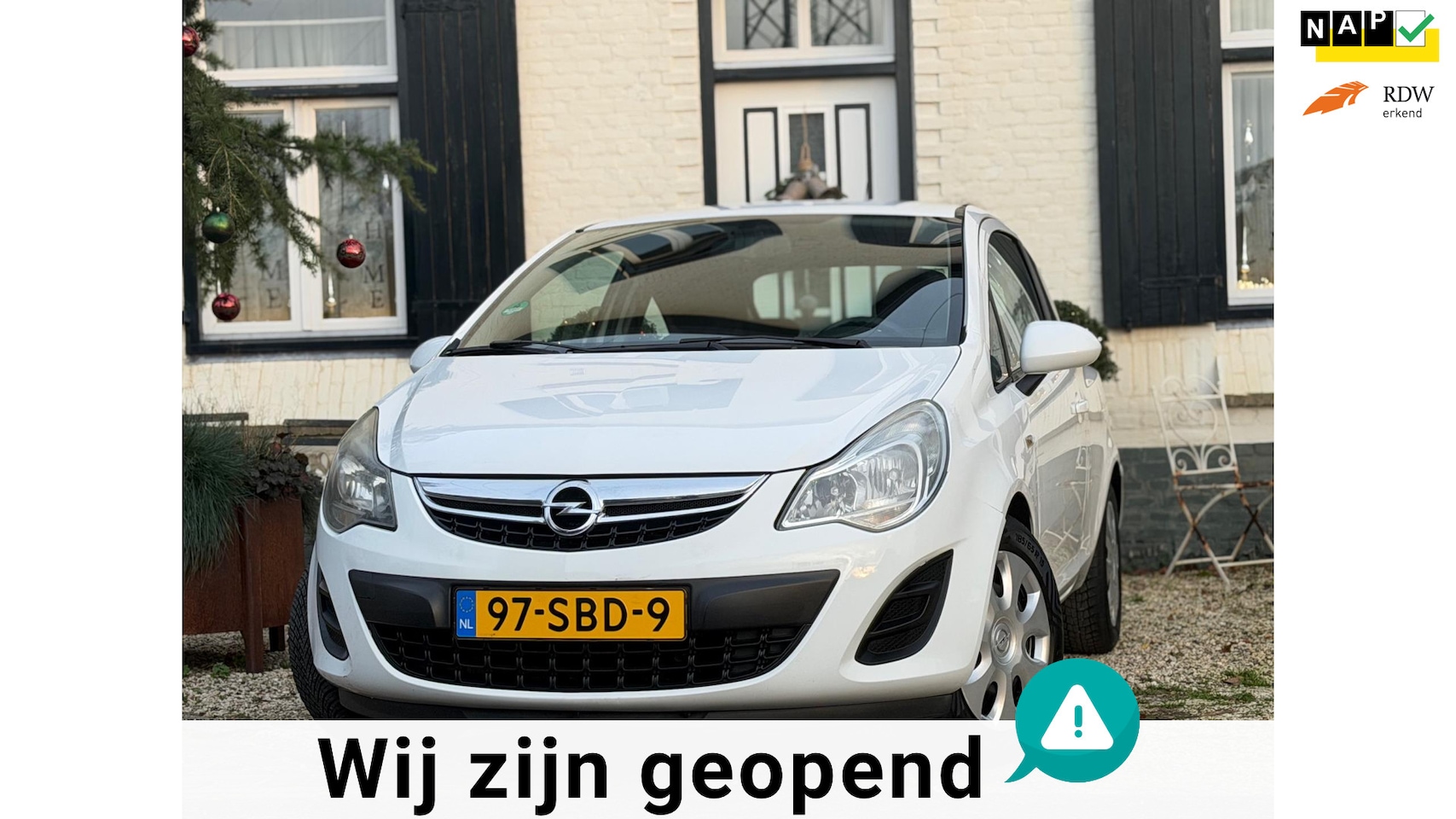 Opel Corsa - 1.2-16V Edition|Airco|Elek-ramen|Nette auto! - AutoWereld.nl