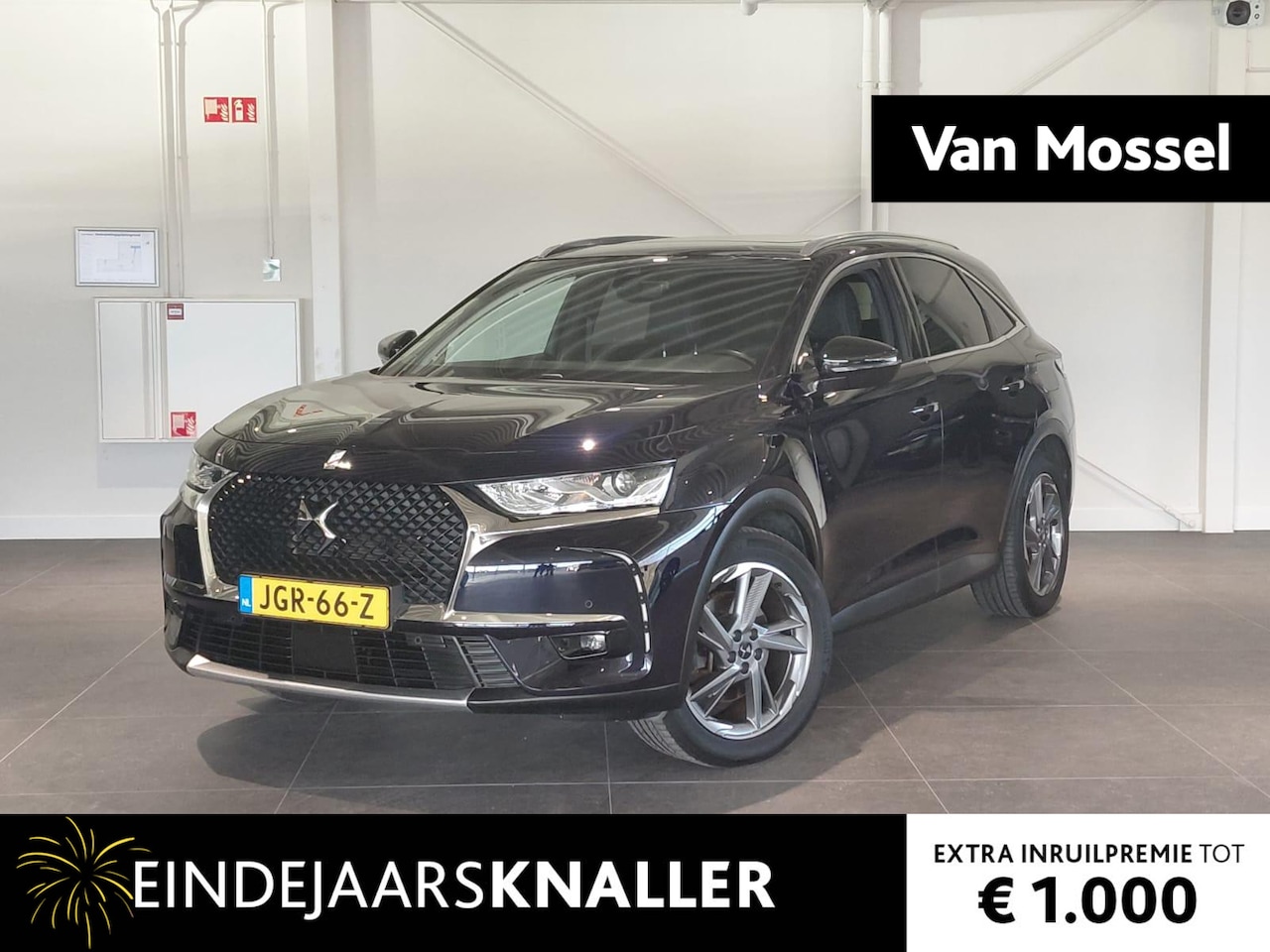 DS 7 Crossback - E-Tense Rivoli 225PK | PHEV | SCHUIF-/KANTELDAK | LEDER | ELEK. VERSTELBARE ACHTERBANK - AutoWereld.nl
