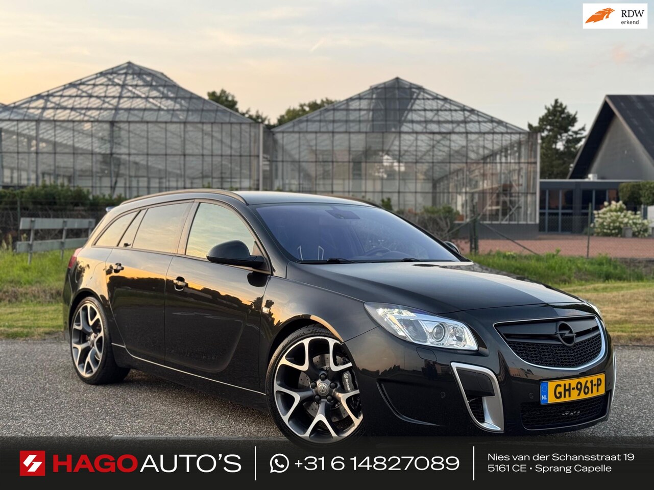 Opel Insignia Sports Tourer - 2.8 T OPC 4x4 325PK!/NAVI/XENON/RECARO/CRUISE/PDC/TREKHAAK - AutoWereld.nl
