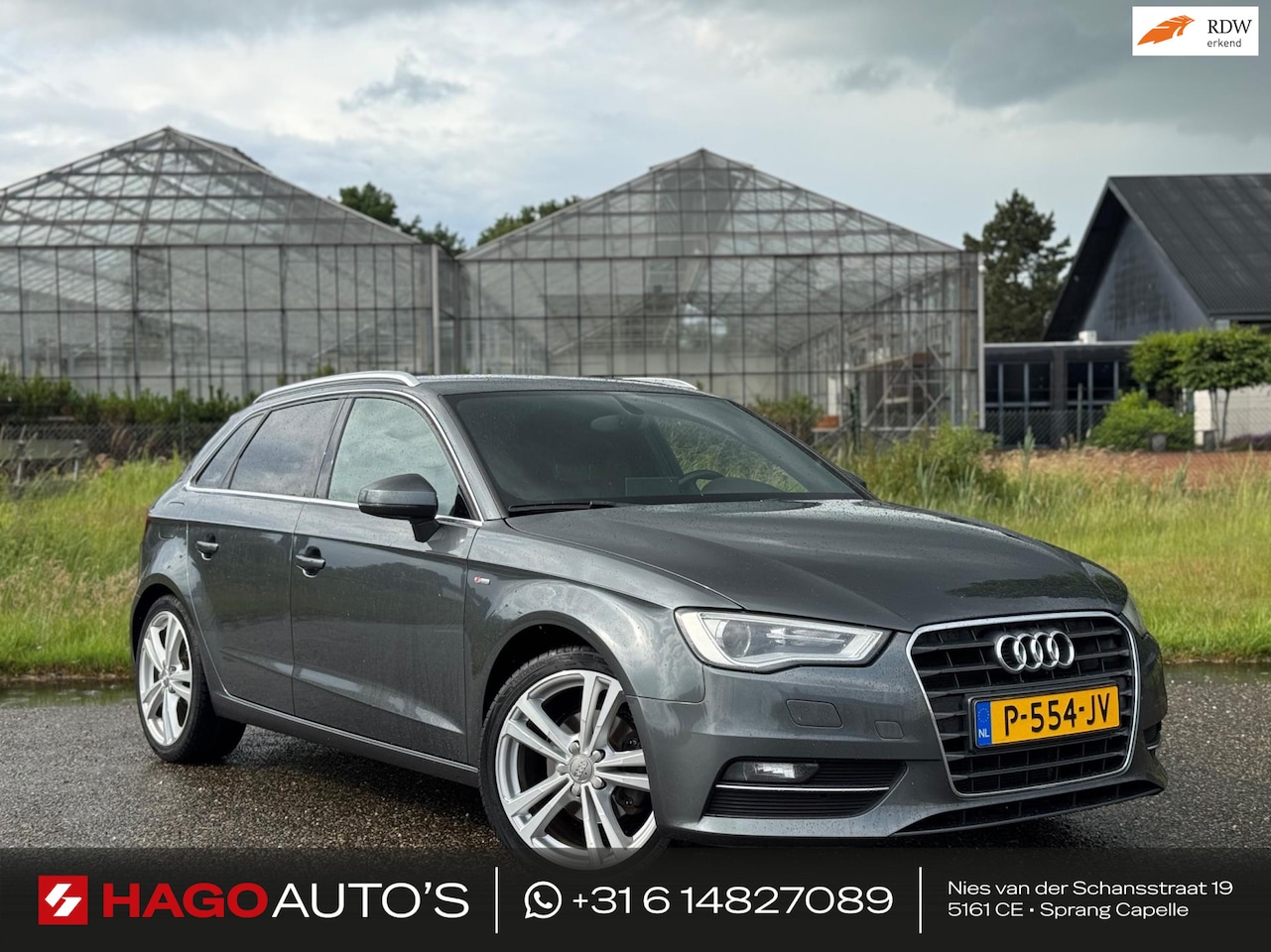 Audi A3 Sportback - 1.4 TFSI Ambition 3x S-LINE S-TRONIC/BI-XENON/NAVI/CRUISE/SELECT-DRIVE! - AutoWereld.nl
