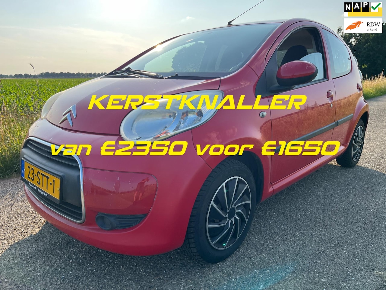 Citroën C1 - 1.0-12V Selection | airco| Topper - AutoWereld.nl