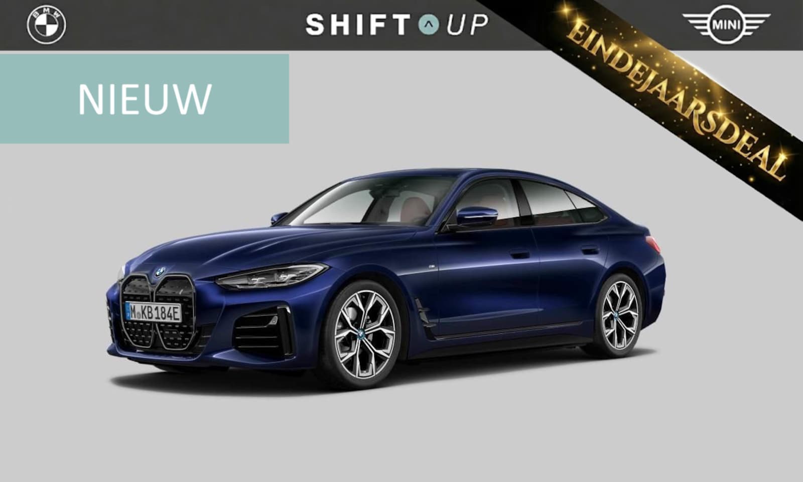 BMW i4 - eDrive40 84 kWh M-Sport | Schuifdak | CoPilot | Elektr. Trekhaak - AutoWereld.nl