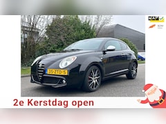 Alfa Romeo MiTo - 0.9 TwinAir Distinctive Navigatie*Leder*NAP*Cruise*Clima*Dealer onderhouden*LM velgen*Park