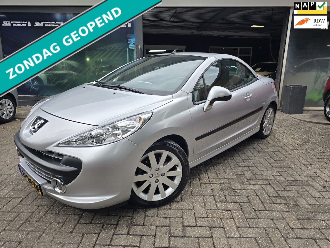 Peugeot 207 CC - 1.6-16V T Sport | 12MND GARANTIE | LEDER |CRUISE | AIRCO |NW APK | - AutoWereld.nl