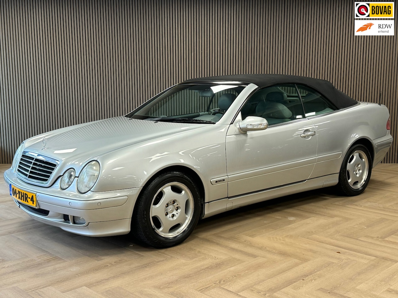 Mercedes-Benz CLK-klasse Cabrio - 200 Kompressor Elegance AUTOMAAT YOUNGTIMER Cabrio Soft-Top CRUISE PDC - AutoWereld.nl