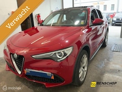 Alfa Romeo Stelvio - 2.0 T AWD First Edition Competition Red Panodak Leer Navi Memory 20 inch