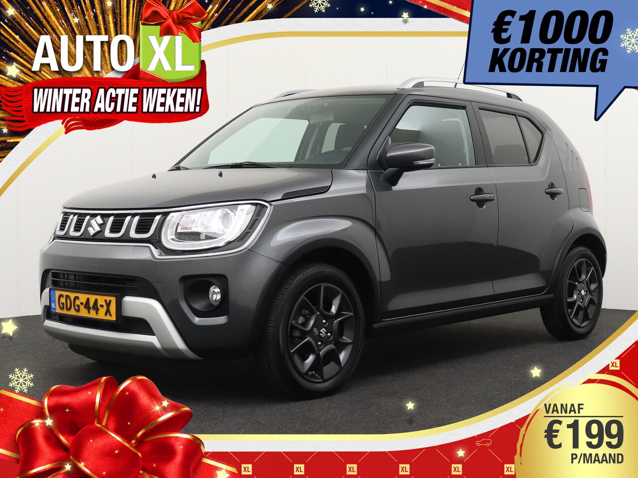 Suzuki Ignis - 1.2 Smart Hybrid Style Camera Carplay Stoelverw. DAB Navi - AutoWereld.nl