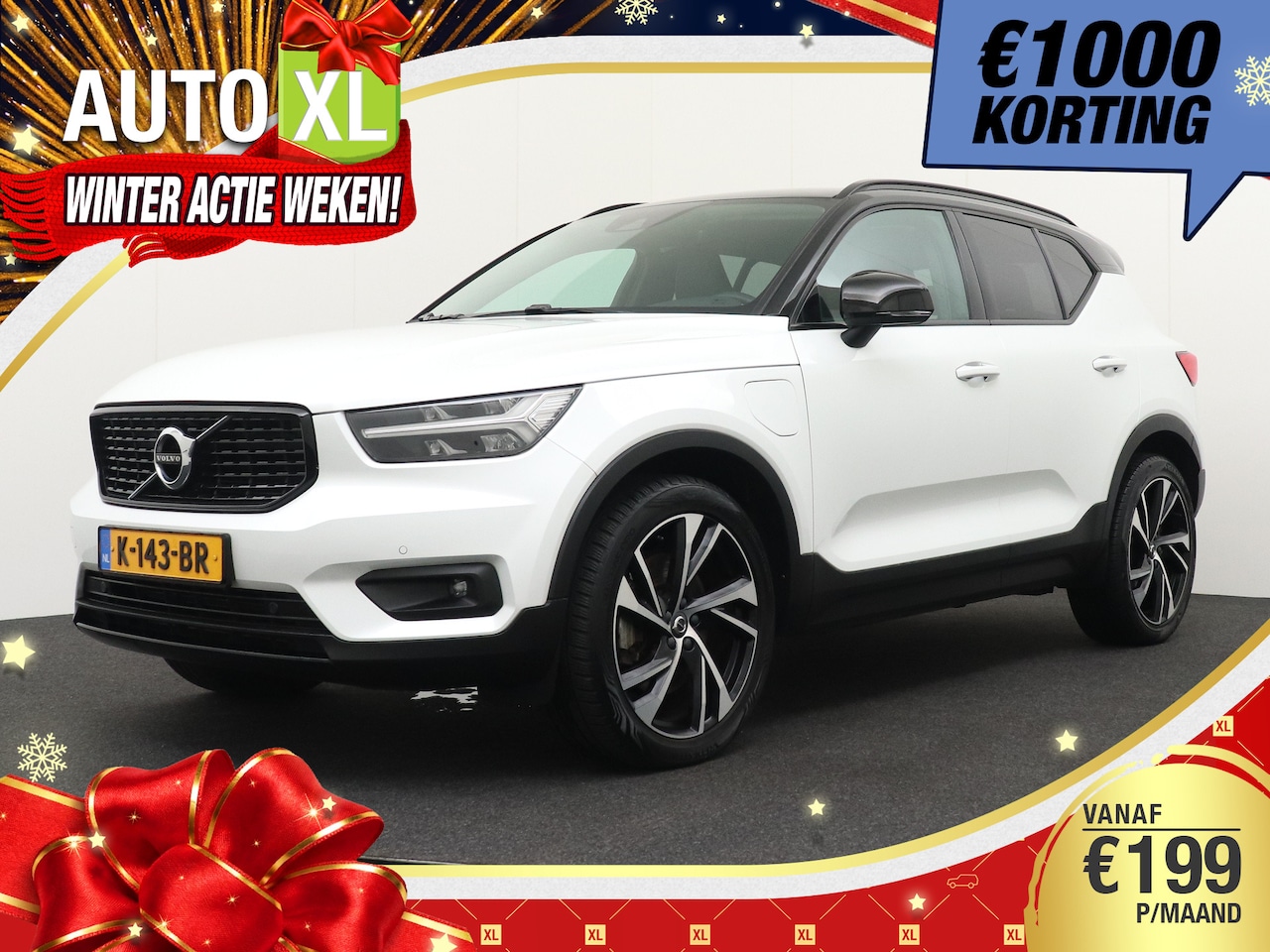 Volvo XC40 - 1.5 T4 Recharge R-Design Expression Adap. Cruise Leder Dodehoek - AutoWereld.nl